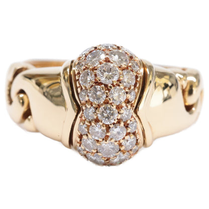 BVLGARI ブルガリ 750 ドッピオクオーレ ダイヤモンド リング 指輪