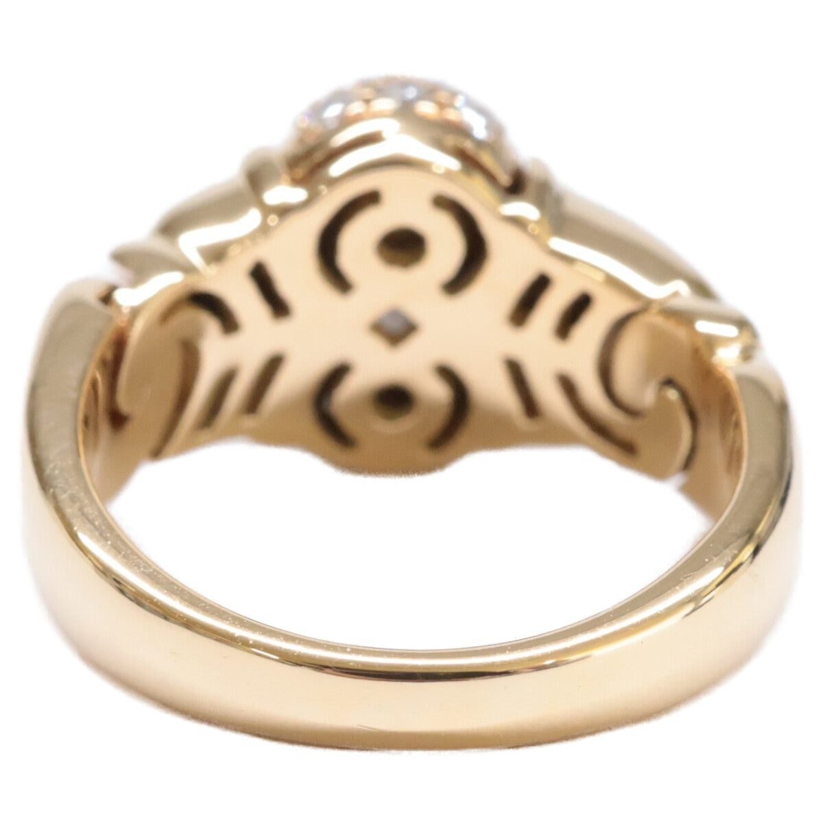 BVLGARI ブルガリ 750 ドッピオクオーレ ダイヤモンド リング 指輪