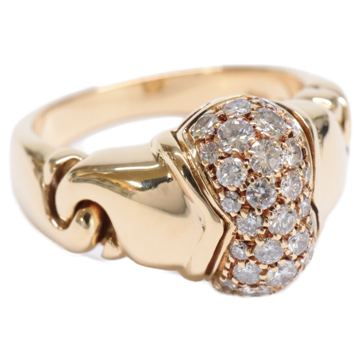 BVLGARI ブルガリ 750 ドッピオクオーレ ダイヤモンド リング 指輪