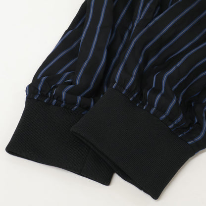 COMMEdesGARCONS コムデギャルソン CDG ﾌﾞﾗｯｸ SZ-C001 ｽﾄﾗｲﾌﾟ ｽﾀｯﾌｺｰﾄ コート L