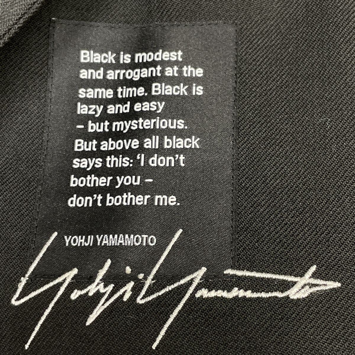 Yohji Yamamoto POUR HOMME ヨウジヤマモトプールオム ×ﾆｭｰｴﾗ 22AW ﾌﾞﾗｯｸ HE-Y90-513 W COACH JKT ﾀﾞﾌﾞﾙｺｰﾁｼﾞｬｹｯﾄ ジャケット XL