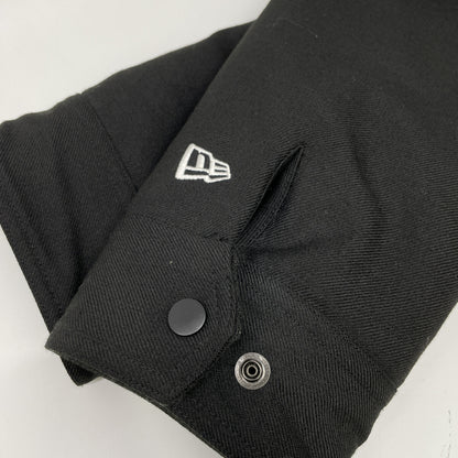 Yohji Yamamoto POUR HOMME ヨウジヤマモトプールオム ×ﾆｭｰｴﾗ 22AW ﾌﾞﾗｯｸ HE-Y90-513 W COACH JKT ﾀﾞﾌﾞﾙｺｰﾁｼﾞｬｹｯﾄ ジャケット XL