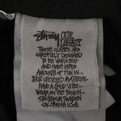 STUSSY ステューシー ×OURLEGACY ﾌﾞﾗｯｸ WS2254LO ﾗｸﾞﾅｼｮｰﾂ ボトムス XL