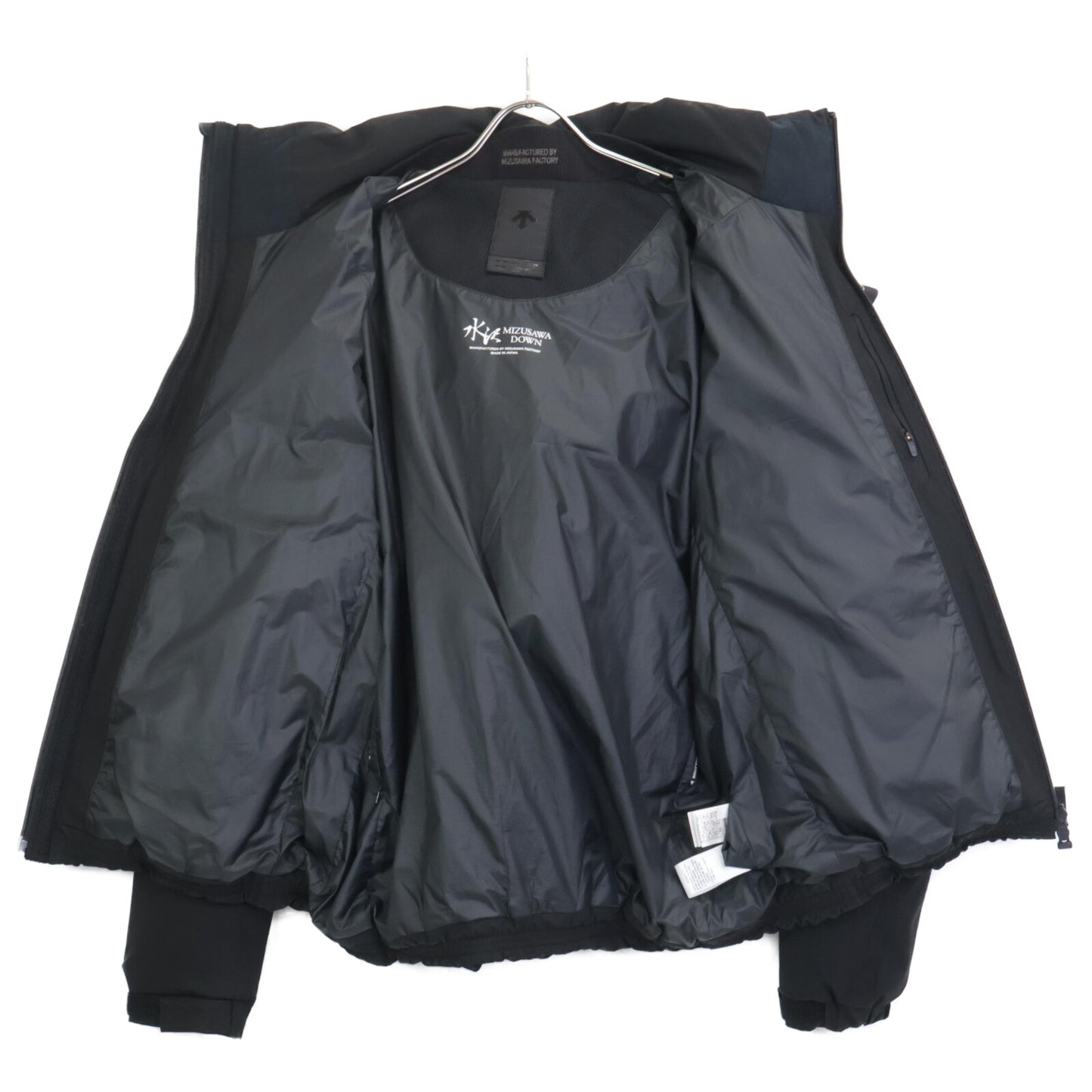 水沢ダウン ミズサワダウン Bshop別注 DX-G2679BS ﾌﾞﾗｯｸ ｱﾝｶｰ ﾀﾞｳﾝｼﾞｬｹｯﾄ ジャケット L