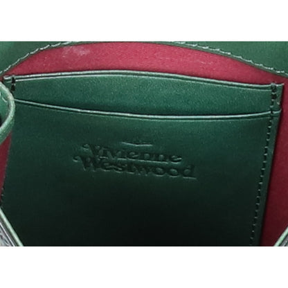 Vivienne Westwood ヴィヴィアンウエストウッド ACCESSORIESアクセサリー【美品】229977 VWK745 メッシーORBタータン ショルダーポーチ/ ショルダーバッグ