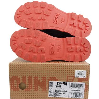 CAMPER カンペール 美品 ブルートゥスプラス アンクルブーツ レディース ブラック 39 K400819-001 シューズ 39(EU)
