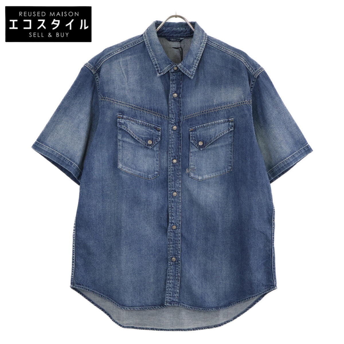 DENHAM デンハム 01-25-04-43-002 EASTERN SHIRT トップス XL