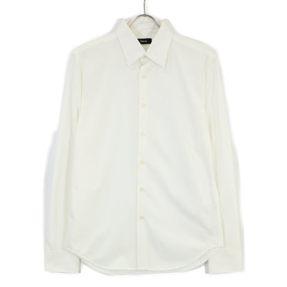 Theory セオリー 02-510800 ﾎﾜｲﾄ Structure Knit Sylvain ND トップス XS