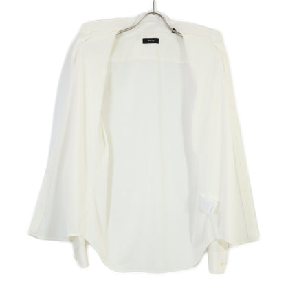 Theory セオリー 02-510800 ﾎﾜｲﾄ Structure Knit Sylvain ND トップス XS