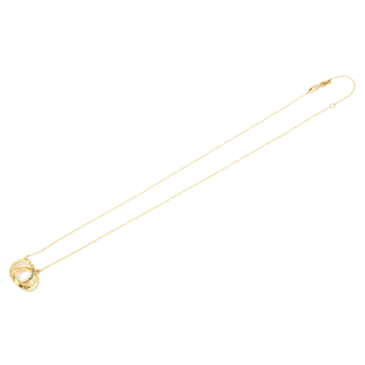 TIFFANY&Co. ティファニー 750 アトラスX クローズドインターロッキング ネックレス