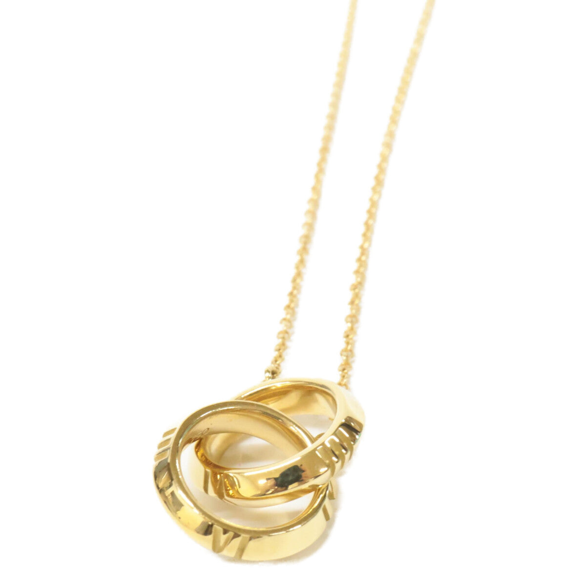 TIFFANY&Co. ティファニー 750 アトラスX クローズドインターロッキング ネックレス