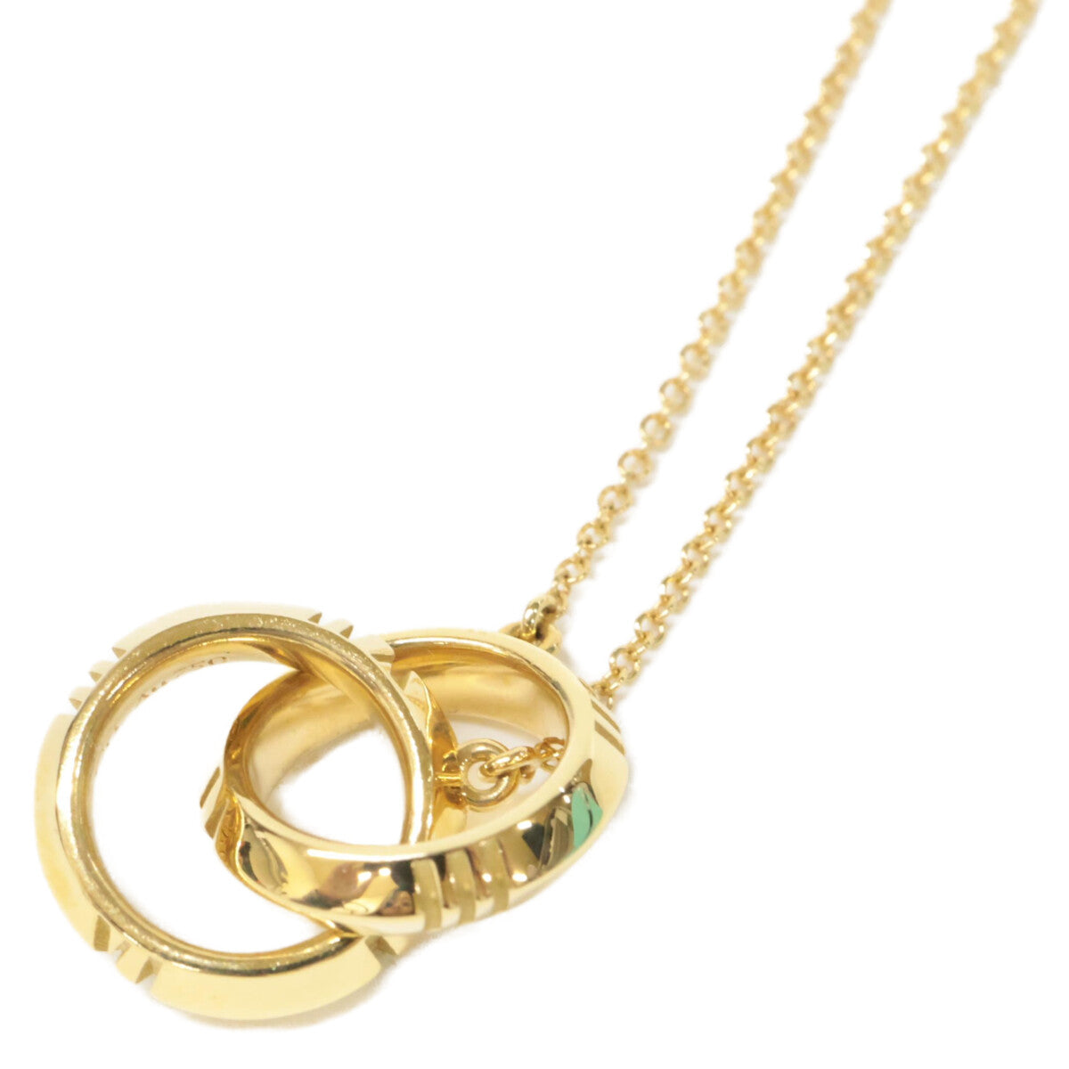 TIFFANY&Co. ティファニー 750 アトラスX クローズドインターロッキング ネックレス