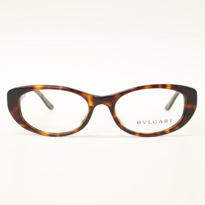 BVLGARI ブルガリ 【美品】4057-B-A 851 デモレンズ ソフトフォックスシェイプ メガネフレーム 眼鏡 52□17 135