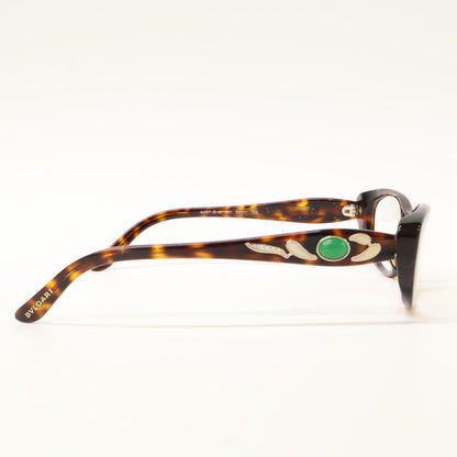 BVLGARI ブルガリ 【美品】4057-B-A 851 デモレンズ ソフトフォックスシェイプ メガネフレーム 眼鏡 52□17 135