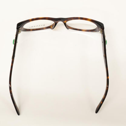 BVLGARI ブルガリ 【美品】4057-B-A 851 デモレンズ ソフトフォックスシェイプ メガネフレーム 眼鏡 52□17 135