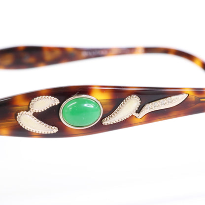 BVLGARI ブルガリ 【美品】4057-B-A 851 デモレンズ ソフトフォックスシェイプ メガネフレーム 眼鏡 52□17 135