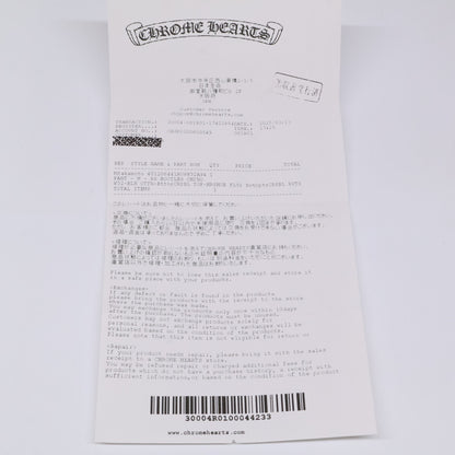 Chrome Hearts クロムハーツ 国内正規 401206441 A94 BOOTLEG CHINO レザー切替 クロスボール ホースシューボタンフライ チノパンツ ボトムス 32