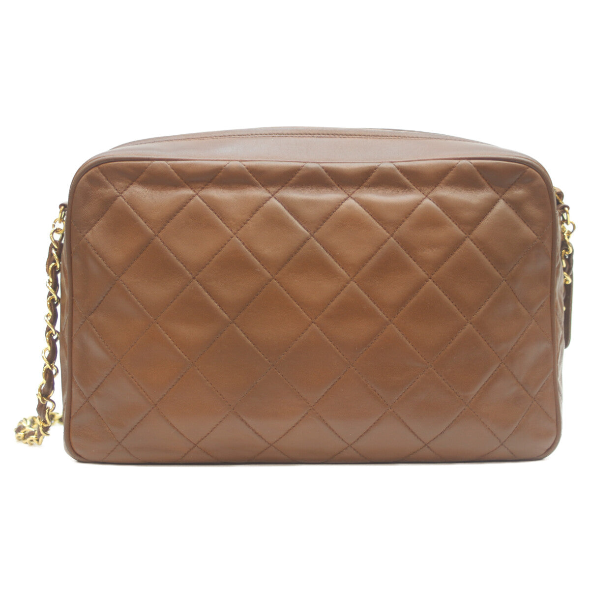 CHANEL シャネル 3番 ﾗﾑ G金具 ﾌﾞﾗｳﾝ ﾏﾄﾗｯｾ ﾛｺﾞﾌｧｽﾅｰ ﾁｪｰﾝｼｮﾙﾀﾞｰﾊﾞｯｸﾞ ショルダーバッグ