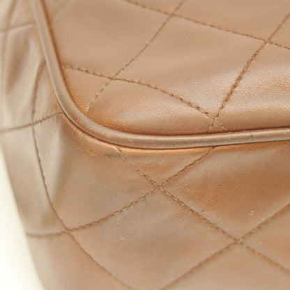 CHANEL シャネル 3番 ﾗﾑ G金具 ﾌﾞﾗｳﾝ ﾏﾄﾗｯｾ ﾛｺﾞﾌｧｽﾅｰ ﾁｪｰﾝｼｮﾙﾀﾞｰﾊﾞｯｸﾞ ショルダーバッグ