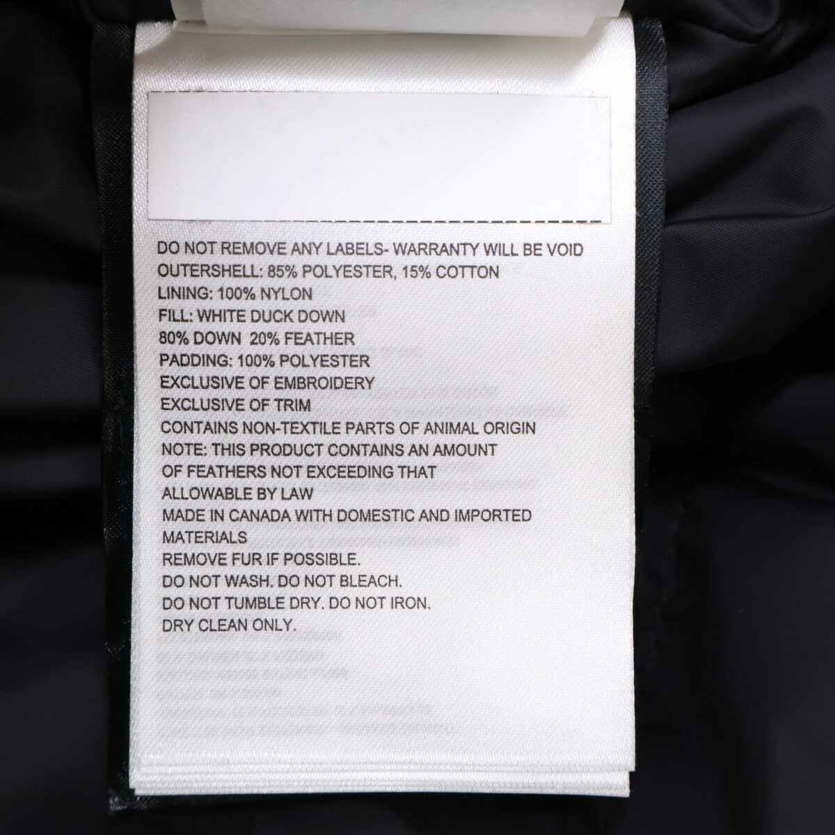 CANADA GOOSE カナダグース 3438JM ジャスパーパーカー コート M