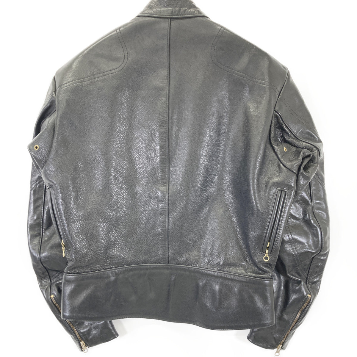 VANSON バンソン ﾌﾞﾗｯｸ MANX ｼﾝｸﾞﾙ ﾗｲﾀﾞｰｽｼﾞｬｹｯﾄ ジャケット 42