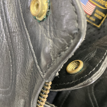 VANSON バンソン ﾌﾞﾗｯｸ MANX ｼﾝｸﾞﾙ ﾗｲﾀﾞｰｽｼﾞｬｹｯﾄ ジャケット 42