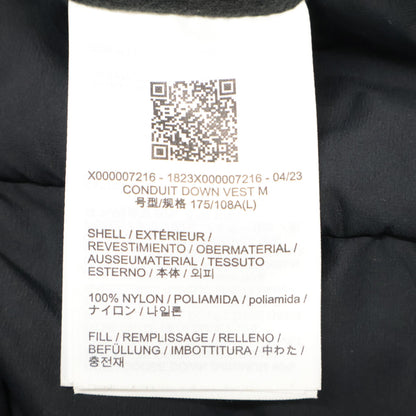ARC'TERYX VEILANCE アークテリクスヴェイランス 【国内正規/23年製】X000007216 CONDUIT DOWN VEST コンデュイット ダウン ベスト L