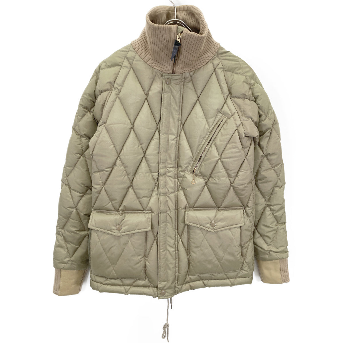 WESTRIDE ウエストライド ｶｰｷ HJ-02 HJV-02 ｷﾙﾃｨﾝｸﾞ ﾚｰｼﾝｸﾞﾀﾞｳﾝｼﾞｬｹｯﾄ ジャケット S