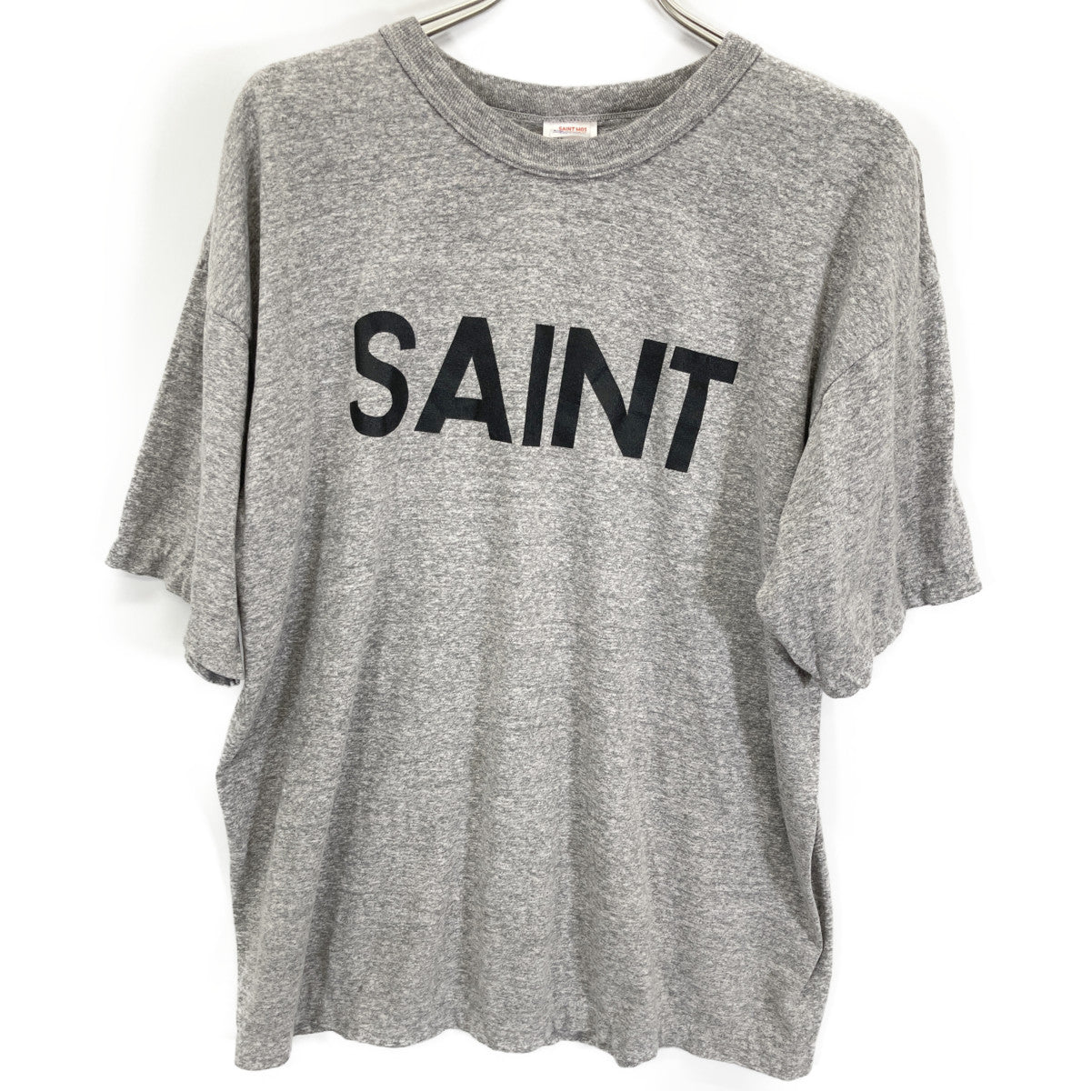 SAINT MICHAEL セントマイケル 25SS ｸﾞﾚｰ SM-HR8-0000-087 SAINT SS TEE トップス L