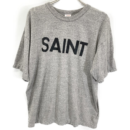 SAINT MICHAEL セントマイケル 25SS ｸﾞﾚｰ SM-HR8-0000-087 SAINT SS TEE トップス L