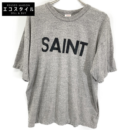 SAINT MICHAEL セントマイケル 25SS ｸﾞﾚｰ SM-HR8-0000-087 SAINT SS TEE トップス L