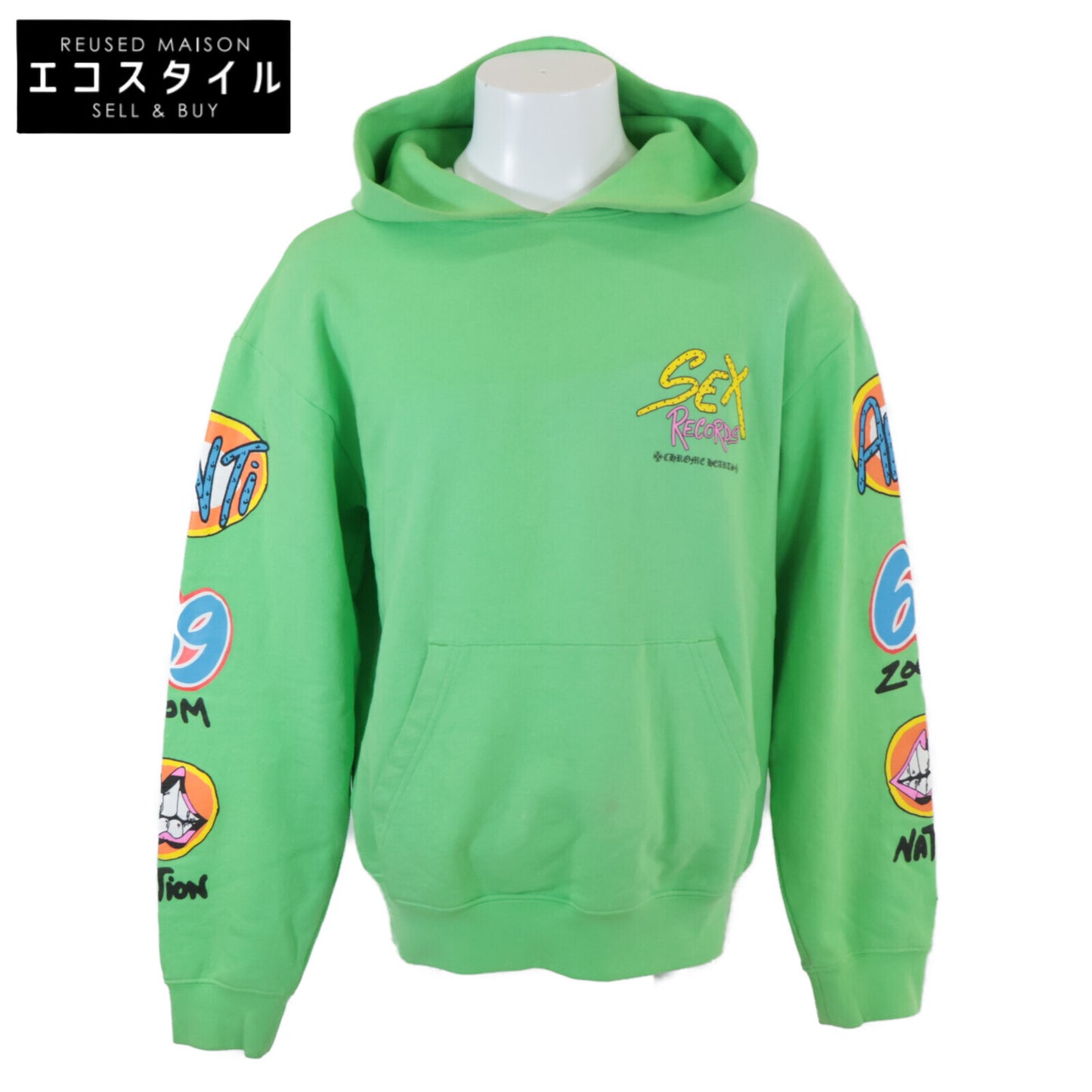 Chrome Hearts クロムハーツ Matty Boy Sex Records Hoodie プルオーバー パーカー/ トップス L