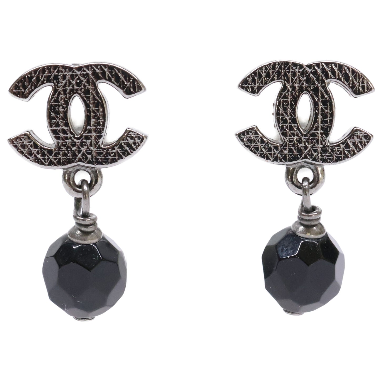 CHANEL シャネル 【美品】A12V ココマーク ビーズ ピアス