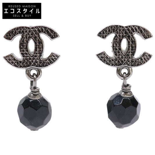 CHANEL シャネル 【美品】A12V ココマーク ビーズ ピアス