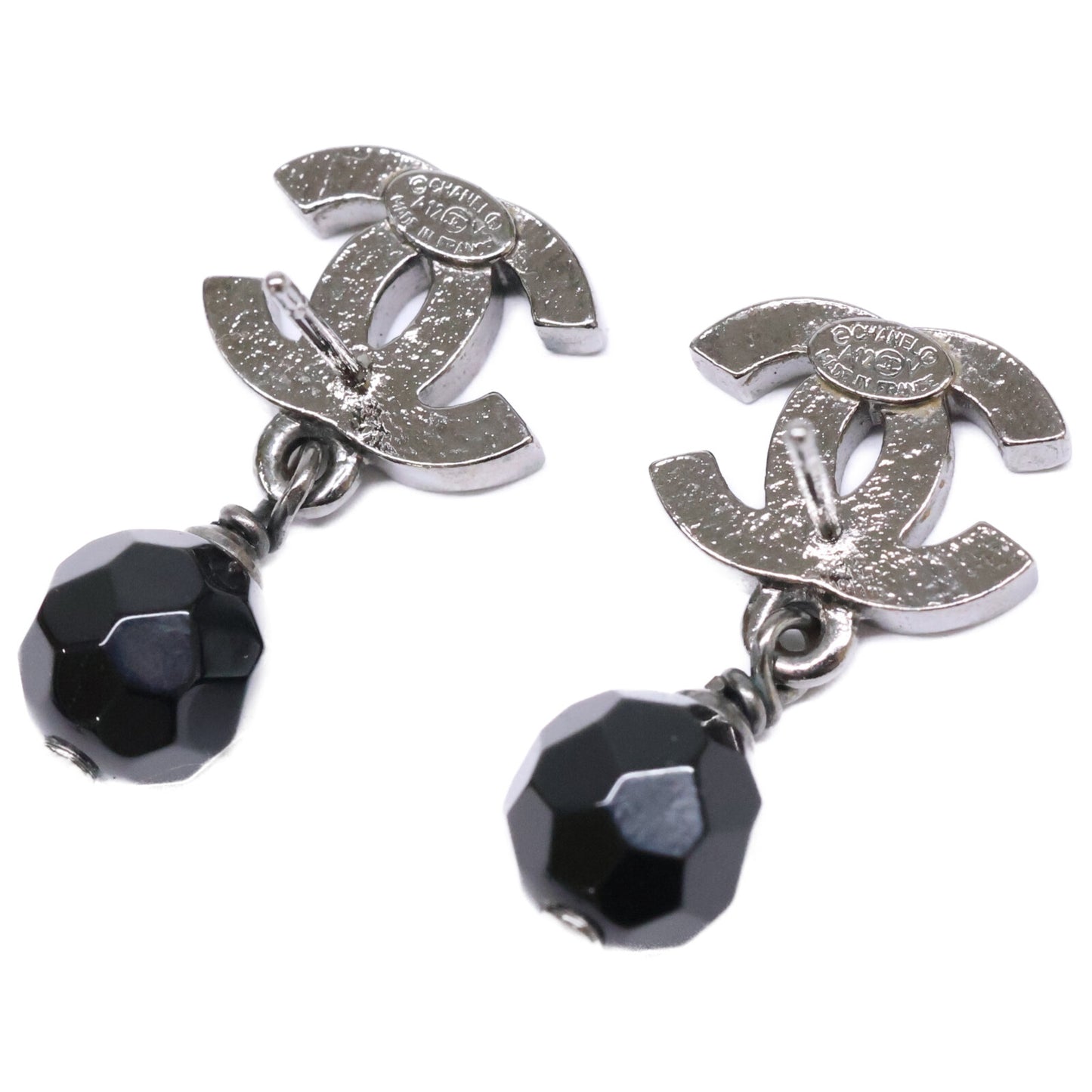 CHANEL シャネル 【美品】A12V ココマーク ビーズ ピアス