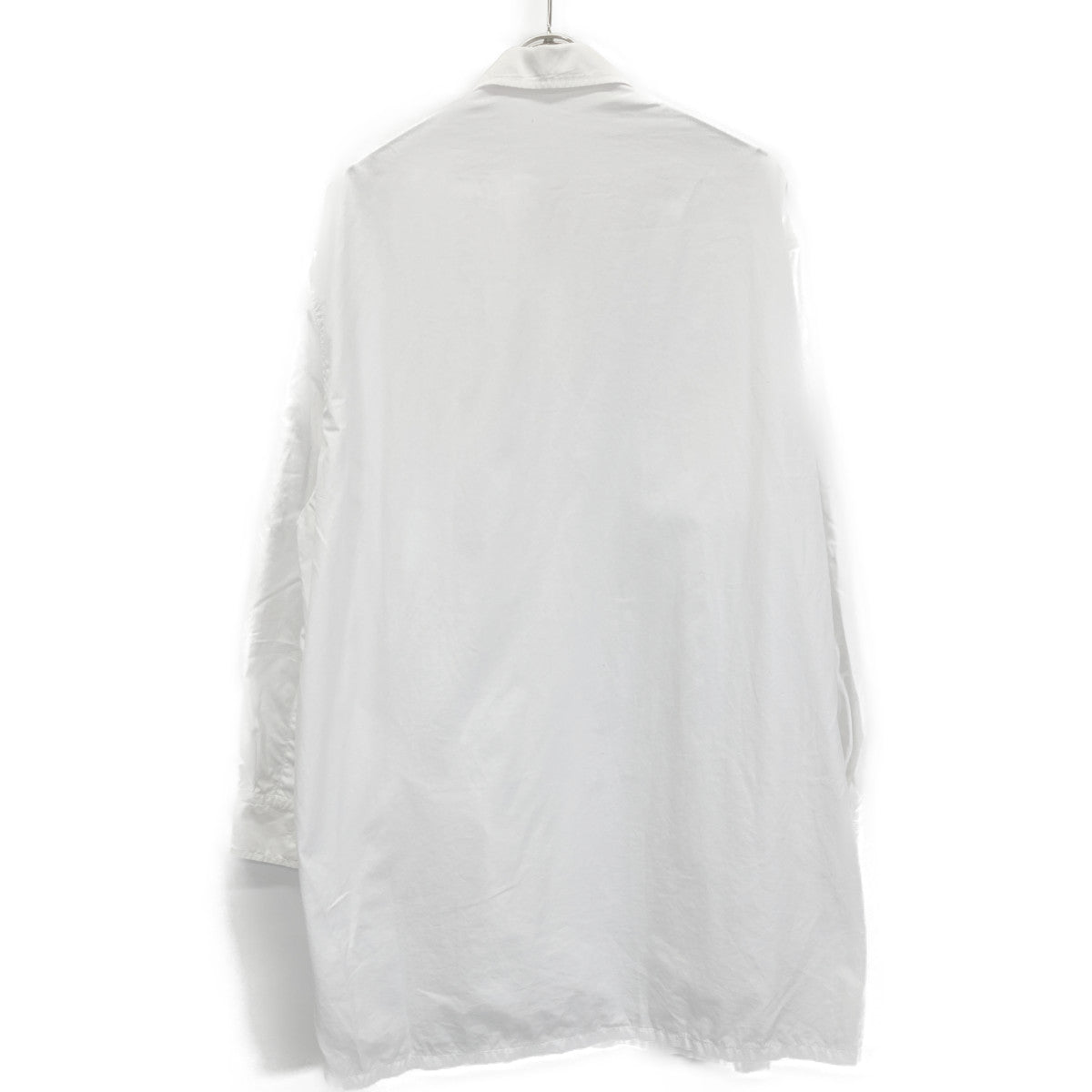 Yohji Yamamoto POUR HOMME ヨウジヤマモトプールオム 22AW ﾎﾜｲﾄ HE-B02-001 ｻｲﾄﾞﾎﾟｹｯﾄ ｵｰﾊﾞｰｼｬﾂ トップス 3