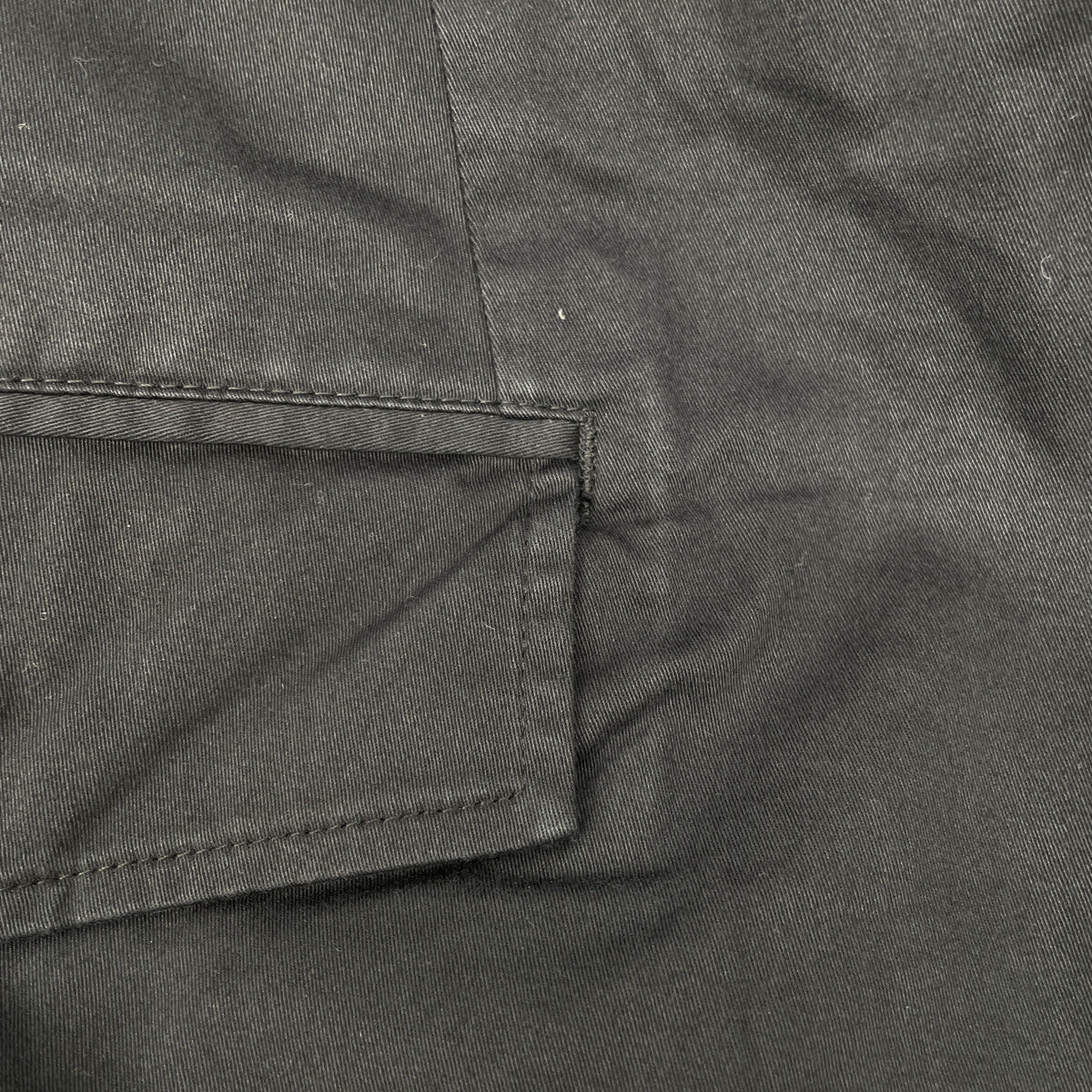 Yohji Yamamoto ヨウジヤマモト ×NEWERA 23AW ﾌﾞﾗｯｸ ｻｲﾄﾞﾃｰﾌﾟﾊﾟﾝﾂ HJ-P99-039-1 ボトムス 3