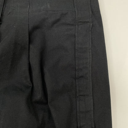 Yohji Yamamoto ヨウジヤマモト ×NEWERA 23AW ﾌﾞﾗｯｸ ｻｲﾄﾞﾃｰﾌﾟﾊﾟﾝﾂ HJ-P99-039-1 ボトムス 3