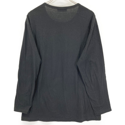 Yohji Yamamoto POUR HOMME ヨウジヤマモトプールオム ﾌﾞﾗｯｸ ﾊﾝﾄﾞﾃﾞｻﾞｲﾝ LONG-SLEEVED T-SHIRT HG-T83-082 トップス 3