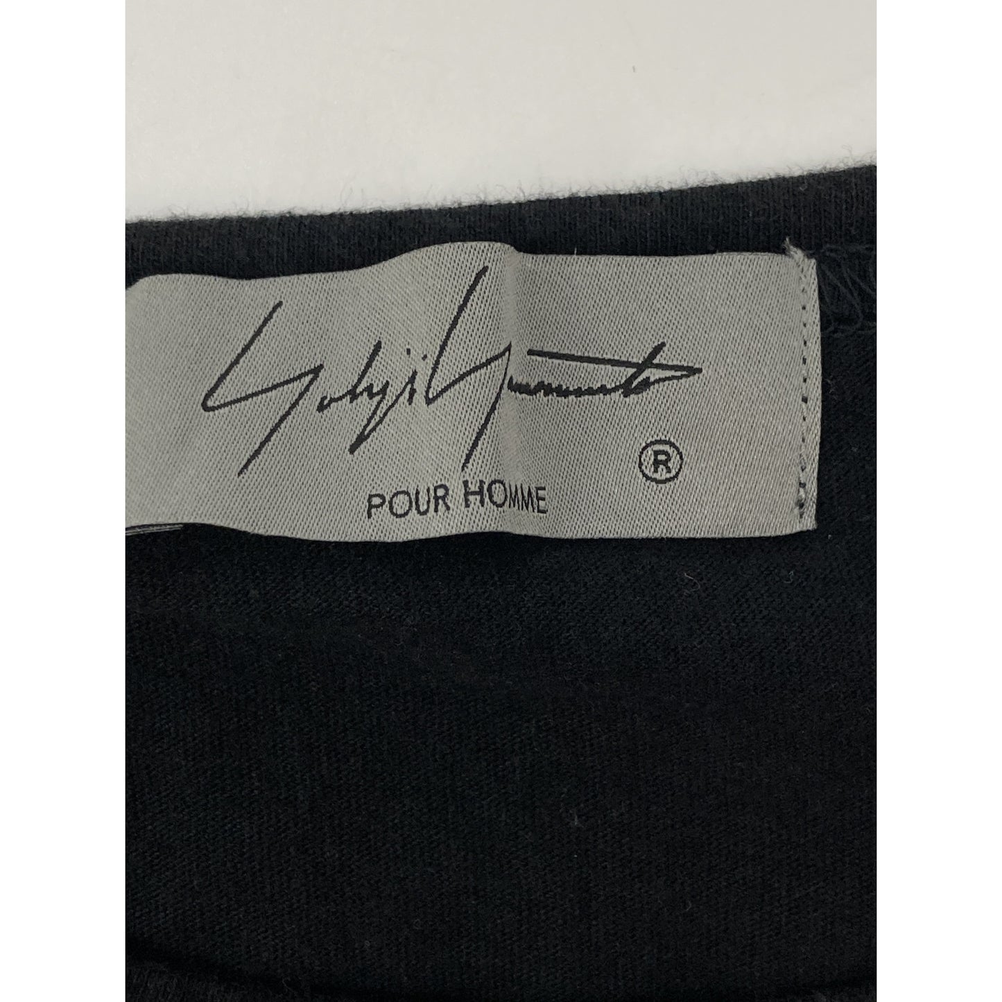 Yohji Yamamoto POUR HOMME ヨウジヤマモトプールオム ﾌﾞﾗｯｸ ﾊﾝﾄﾞﾃﾞｻﾞｲﾝ LONG-SLEEVED T-SHIRT HG-T83-082 トップス 3