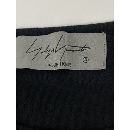 Yohji Yamamoto POUR HOMME ヨウジヤマモトプールオム ﾌﾞﾗｯｸ ﾊﾝﾄﾞﾃﾞｻﾞｲﾝ LONG-SLEEVED T-SHIRT HG-T83-082 トップス 3