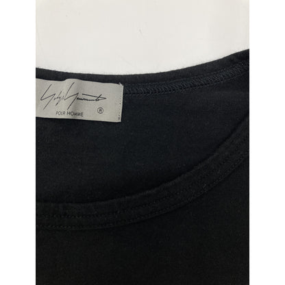 Yohji Yamamoto POUR HOMME ヨウジヤマモトプールオム ﾌﾞﾗｯｸ ﾊﾝﾄﾞﾃﾞｻﾞｲﾝ LONG-SLEEVED T-SHIRT HG-T83-082 トップス 3