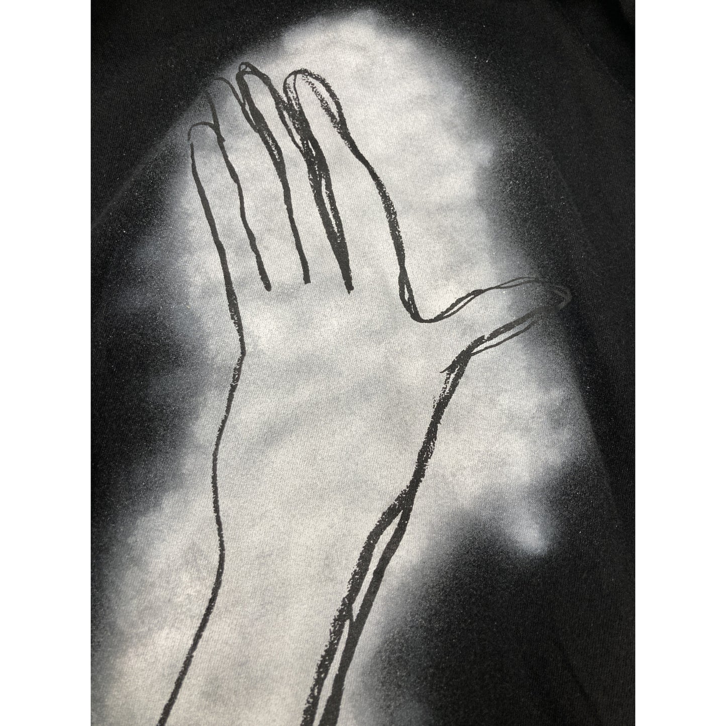 Yohji Yamamoto POUR HOMME ヨウジヤマモトプールオム ﾌﾞﾗｯｸ ﾊﾝﾄﾞﾃﾞｻﾞｲﾝ LONG-SLEEVED T-SHIRT HG-T83-082 トップス 3