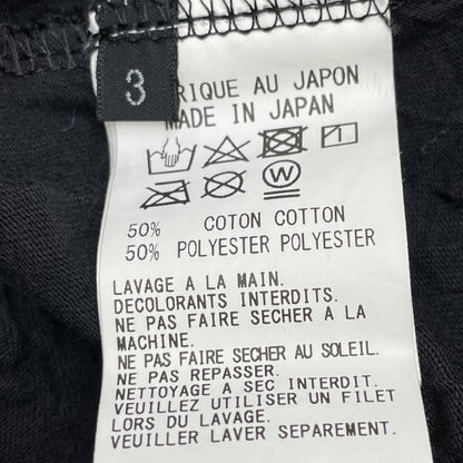 S'YTE サイト 22年 ﾌﾞﾗｯｸ ｼﾜ加工 ﾘﾝｸﾙﾄﾞ ｽﾀﾝﾄﾞｶﾗｰｵｰﾊﾞｰｶｰﾃﾞｨｶﾞﾝ UQ-T06-009 トップス 3