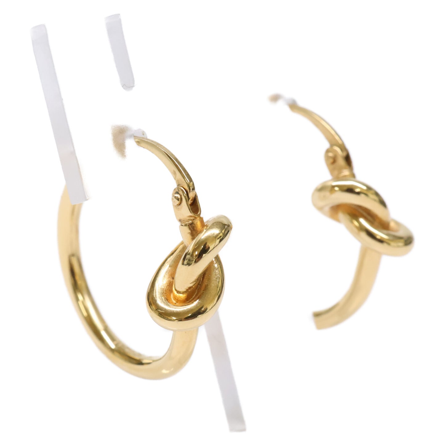 CELINE セリーヌ SCA4241 Knot Small Hoops ノット スモール フープ ピアス