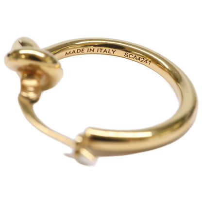 CELINE セリーヌ SCA4241 Knot Small Hoops ノット スモール フープ ピアス