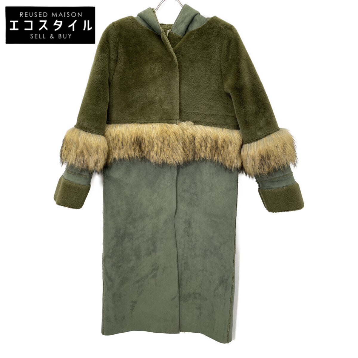 AMERI アメリ ｶｰｷ FUR DOCKING MOUTON COAT ﾌｪｲｸﾑｰﾄﾝｺｰﾄ コート 表記なし