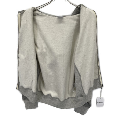 AVIREX アヴィレックス 25AW 783-5231008 ｸﾞﾚｰ ｳﾞｨﾝﾃｰｼﾞ ｼﾞｯﾌﾟｱｯﾌﾟ ﾌｰﾃﾞｨ トップス M