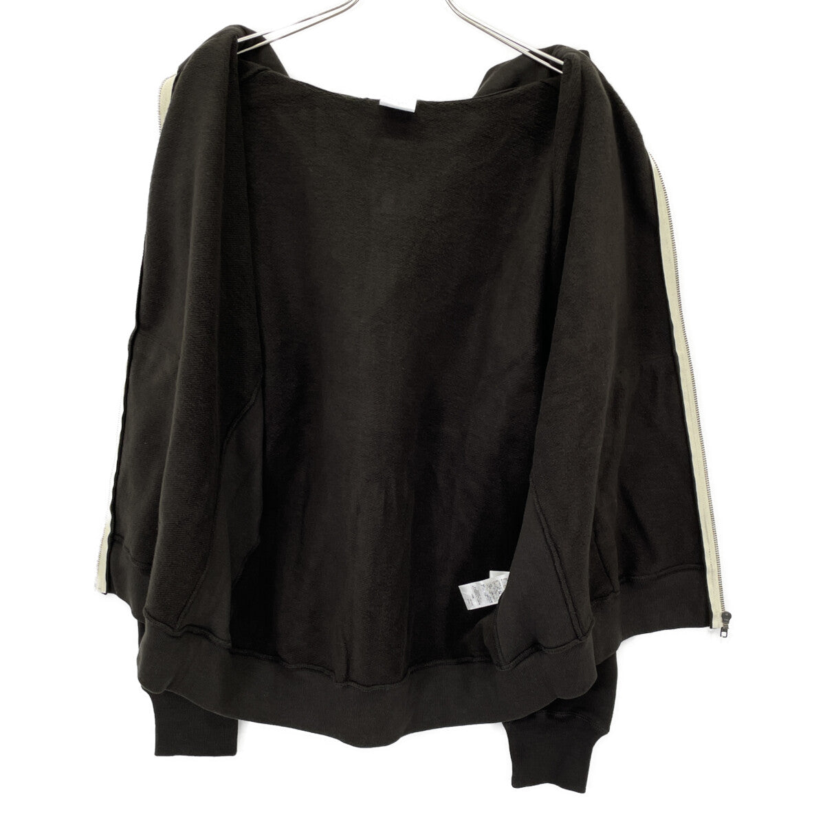 AVIREX アヴィレックス 25AW 783-5231008 ﾌﾞﾗｯｸ ｳﾞｨﾝﾃｰｼﾞ ｼﾞｯﾌﾟｱｯﾌﾟ ﾌｰﾃﾞｨ トップス XL