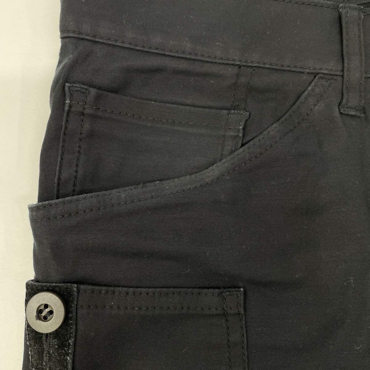 COMMEdesGARCONS JUNYA WATANABE コムデギャルソンジュンヤワタナベ WIｰP050 ﾌﾞﾗｯｸ ｽｷﾆｰﾊﾟﾝﾂ ボトムス S